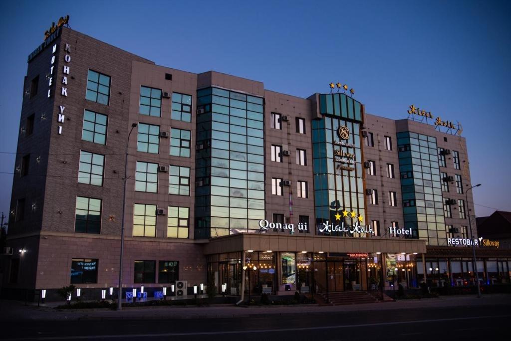 Hotel Zhibek Zholy Shymkent Exterior foto